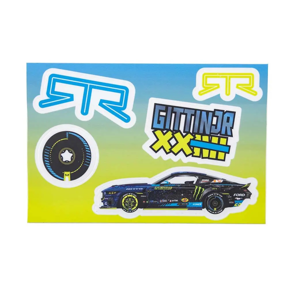 2024 Rtr Drift Team Sticker Sheet 1