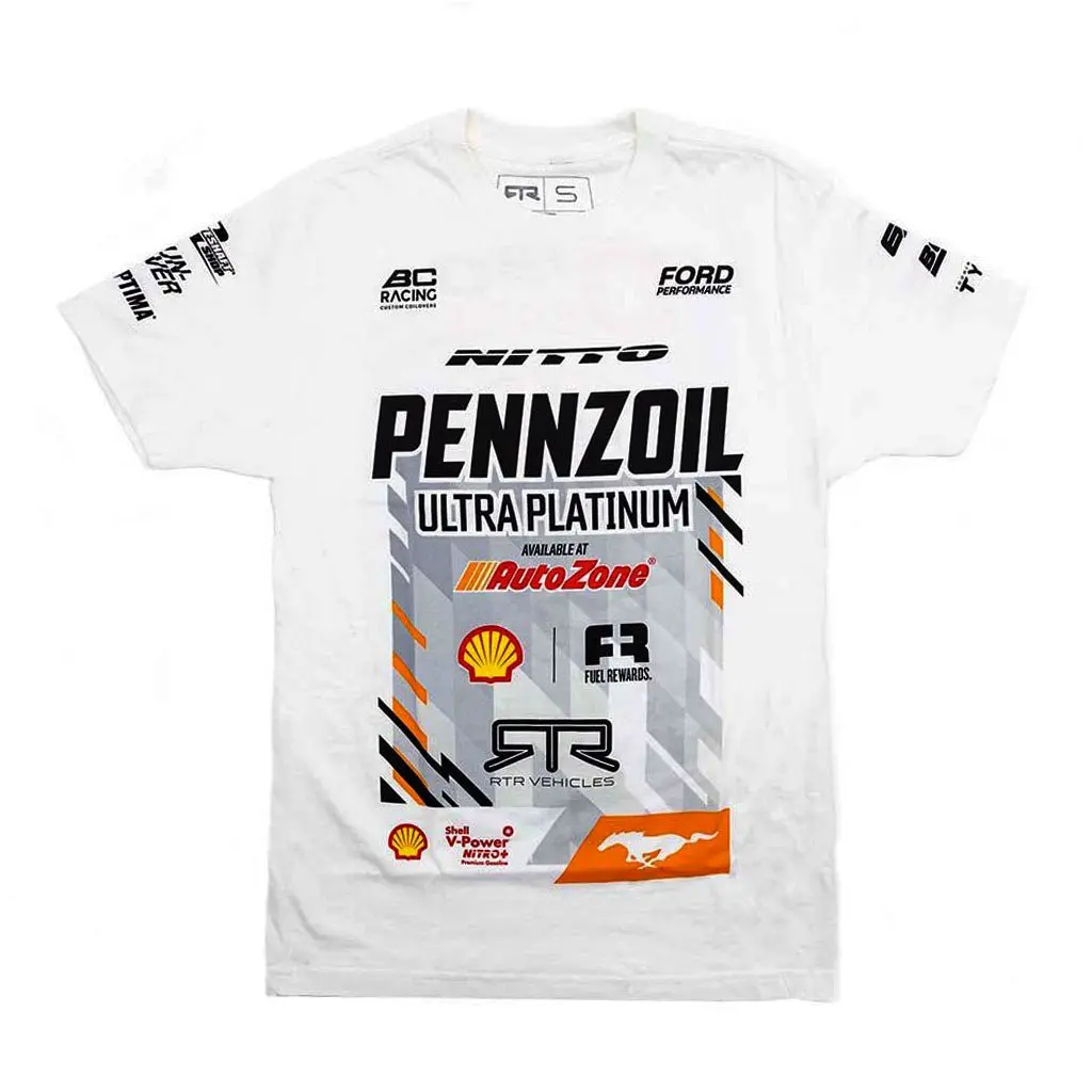 2025 James Deane Rtr Drift Pennzoil Team T-Shirt 1