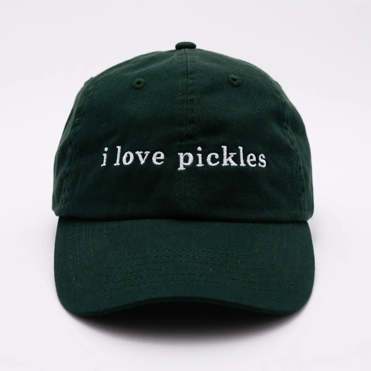 I Love Pickles Baseball Hat 1