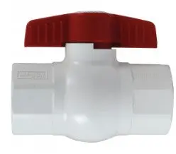 1-1/4" Fpt Sch40 Pvc Ball Valve 1