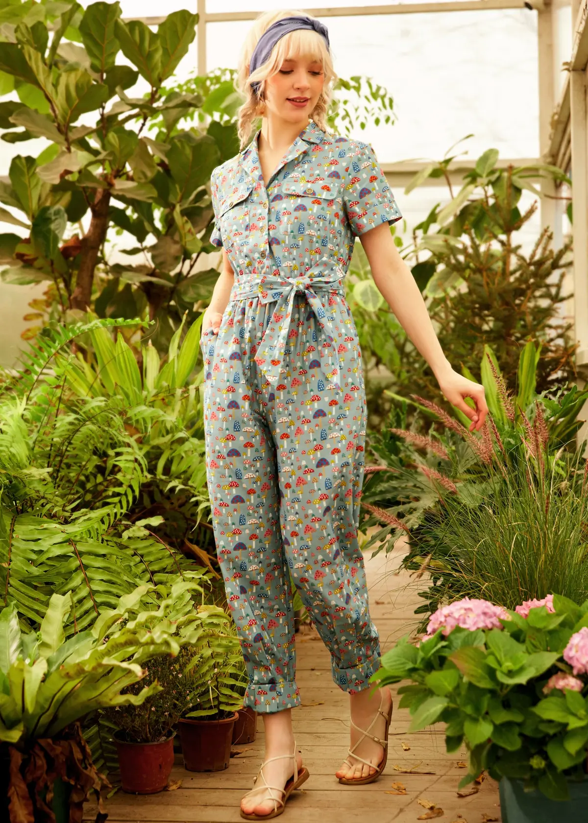 Mushroom About Town Jumpsuit 1