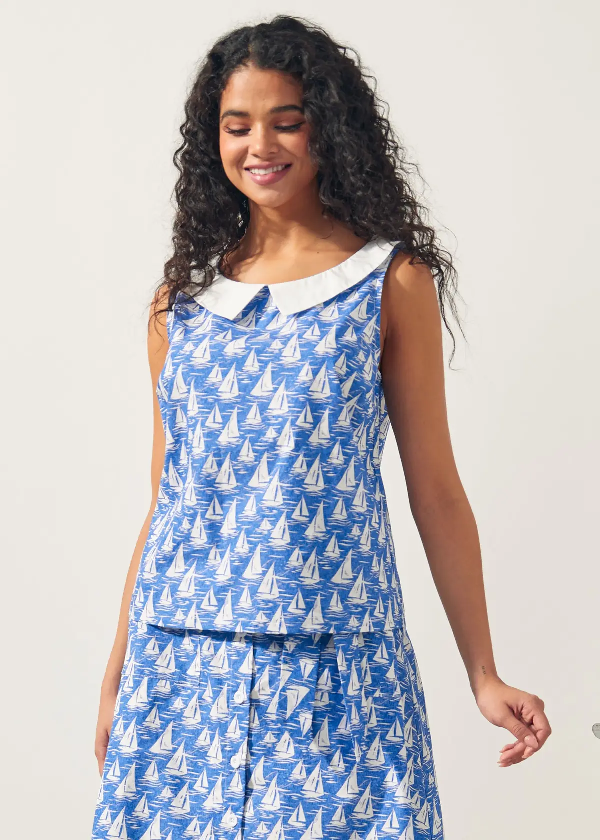 The Class Act Collar Top 1