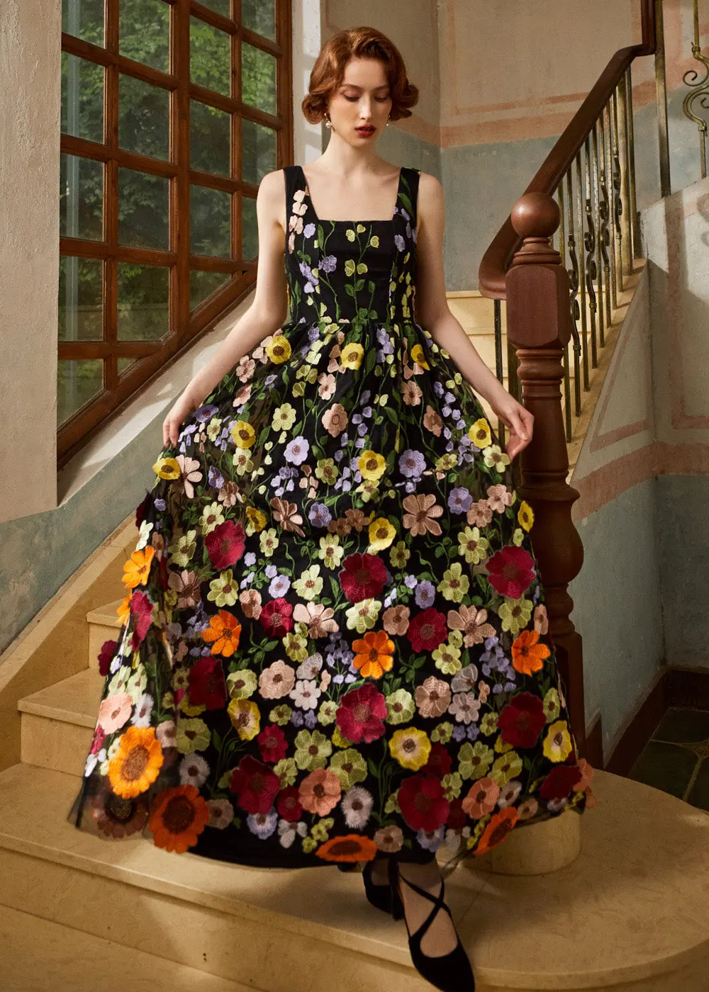 Drama In Bloom Maxi Dress 1