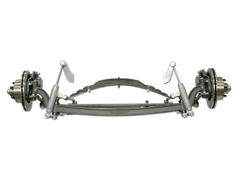 1928-31 Ford Model A Complete Front End With 4" Dropped I-Beam Straight Axle 1