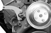 Alan Grove Components Small Block Chevy Alternator Support Bracket, Long Water Pump, Passenger Side 215Ro 1