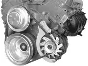 Alan Grove Components Big Block Chevy Alternator Bracket, Long Water Pump, Low Mount, Driver Side 217L 1