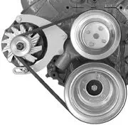 Alan Grove Components Big Block Chevy Alternator Bracket, Long Water Pump, Mid Mount, Passenger Side 225R 1