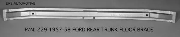 1957-59 Ford Car Rear Trunk Floor Brace 1