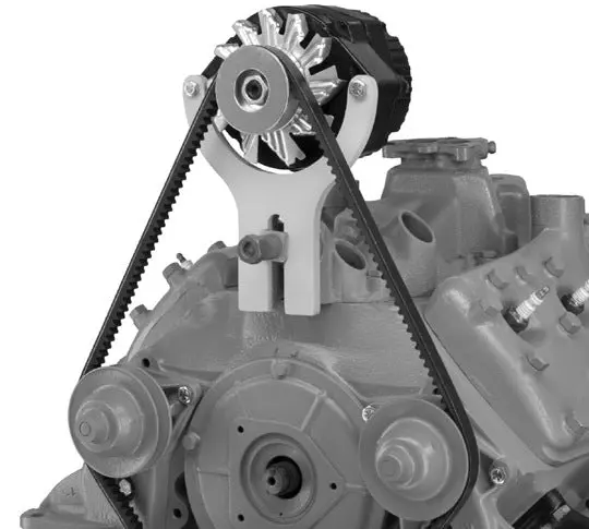 Alan Grove Components Flathead Ford Mercury 1950-53 Alternator Bracket, Late Narrow Belt 243 1