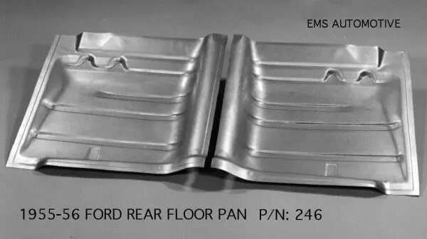 1955-56 Ford Car Rear Floor Pan 1