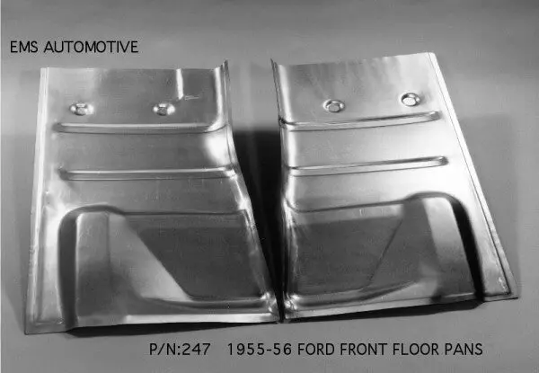 1955-56 Ford And Mercury Car Front Floor Pan 1