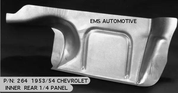 1953-54 Chevy Car Inner Rear Quarter Panel 1