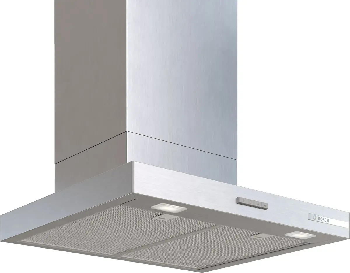 Bosch Series 4 Dwb65cc30b 60Cm Chimney Hood - Stainless Steel 1