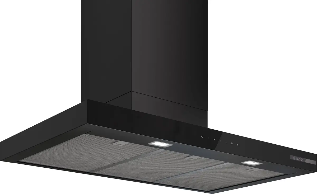 Bosch Series 6 Dwb97dn60b 90Cm Chimney Hood - Black 1