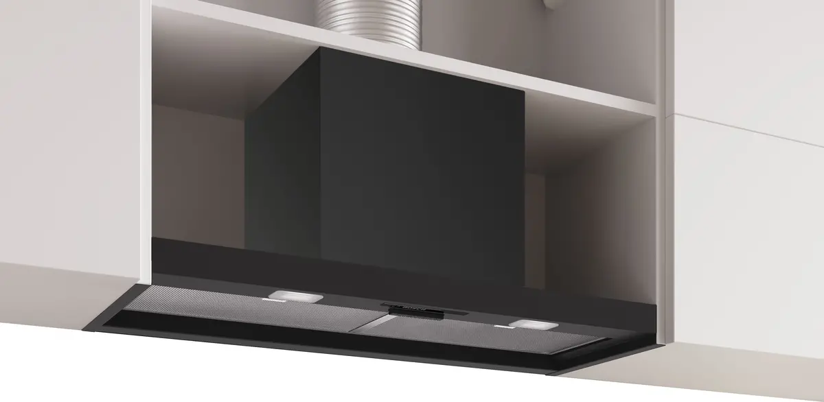 Bosch Series 2 Dbb83bc60b 80Cm Integrated Hood - Black 1