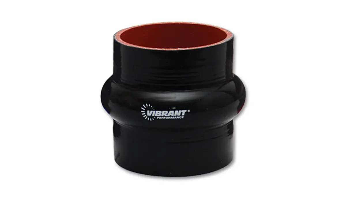 Vibrant Performance Hump Hose Coupler, 1.75" I.D. X 3.00" Long - Black 1