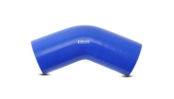 Vibrant Performance 2750B 45 Degree Elbow, 2.00" I.D. X 5.00" Leg Length - Blue 1