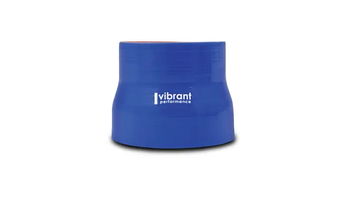Vibrant Performance 2764B Reducer Coupler, 2.50" I.D. X 3.50" I.D. X 3.00" Long - Blue 1