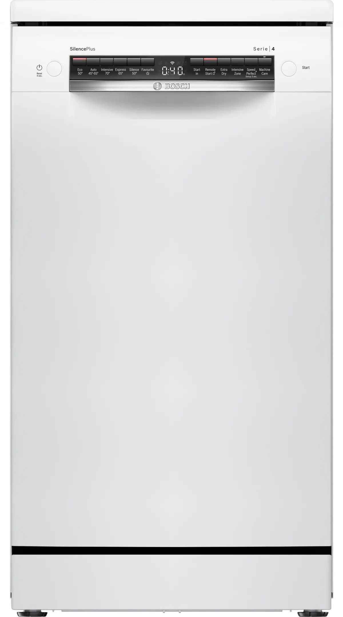 Bosch Sps4hmw14g Series 4 Slimline Dishwasher - White - D Rated 1