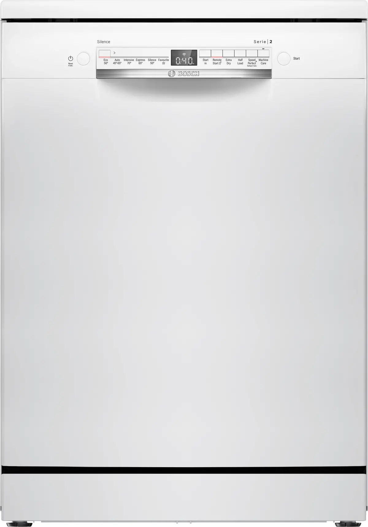 Bosch Sms2hvw06g Series 2 Standard Dishwasher - White - C Rated 1