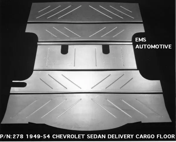 1949-54 Chevy Sedan Delivery Cargo Floor Kit 1
