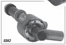 Posies Super Swivel Shackle Rear Axle Shackle Kit 1