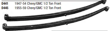 Posies 1955-59 Chevy/Gmc 1/2 Ton Front Dual-Flex Springs (Pair) 1