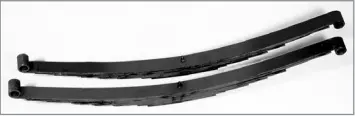 Posies 1955-56 Ford 1/2 Ton Rear Superslide Multi-Leaf Springs (Pair) 1