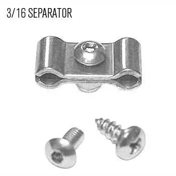 Kugel Komponents 3/16 Inch X 3/16 Inch Separators - 4 Pack 1