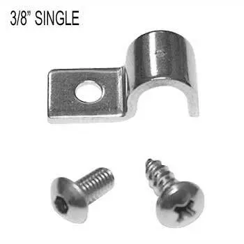 Kugel Komponents Single Line Clamps 3/8 Inch - 12 Pack 1