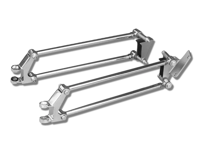 Pete And Jakes 1933-34 4-Bar Kit W/ Mustang Steering 1