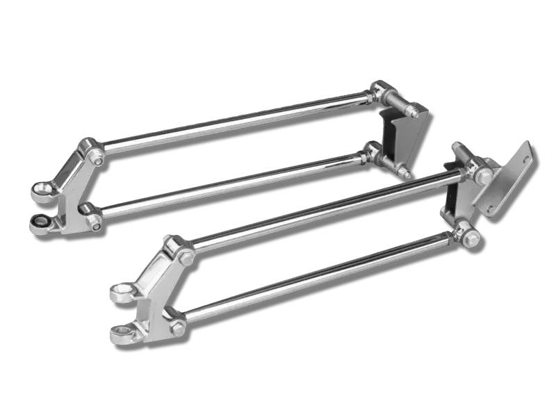 Pete And Jakes 1933-34 4-Bar Kit W/ Vega Steering 1