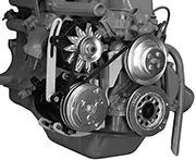 Alan Grove Components Inline 6 Cylinder Ford 1965-81 170 / 200 Engine Air Conditioning Compressor And Alternator Bracket 316R 1