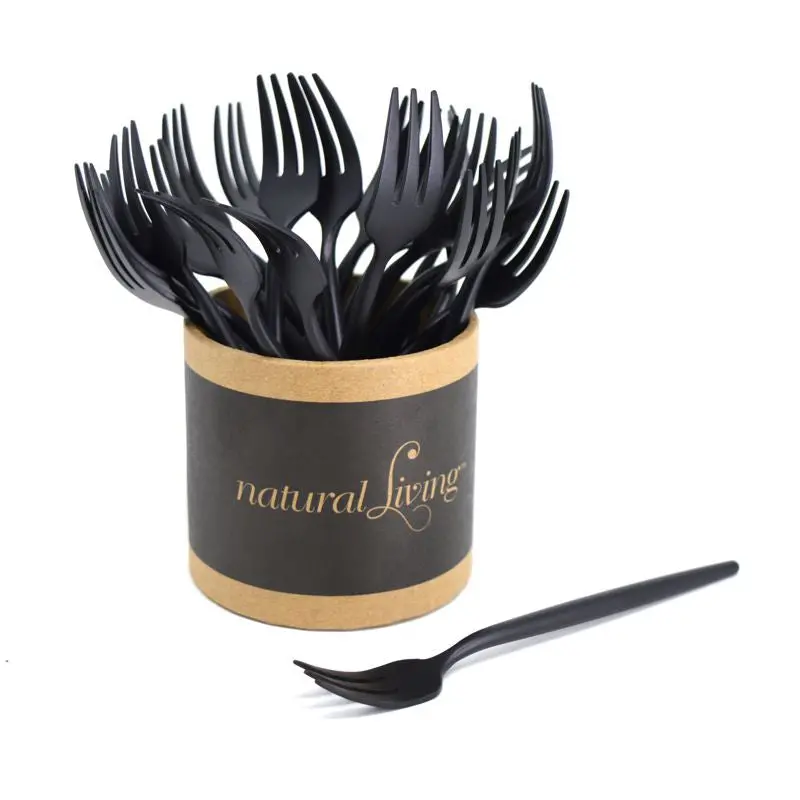 Natural Living Small Black Forks 1