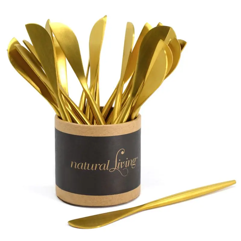 Natural Living Small Gold Spreaders 1