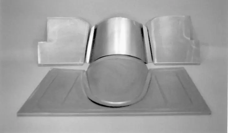1932 Ford Front Floor For Stock Firewall 1