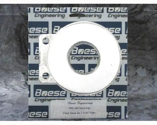Boese Engineering 1941-1948 Chevy Car Billet Aluminum Clock Insert 1