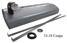 1933-34 Dodge And Plymouth Coupe Steel Fuel Tank 1