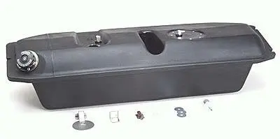 1933-34 Ford Car Poly Fuel Tank With Flush-Mount Nech & Push-Thru Cap 1