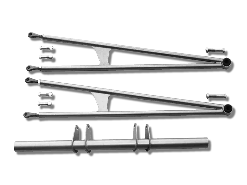 Pete And Jakes Ladder Bar W/ Clevises Bushings And Bolts (Pair) 1