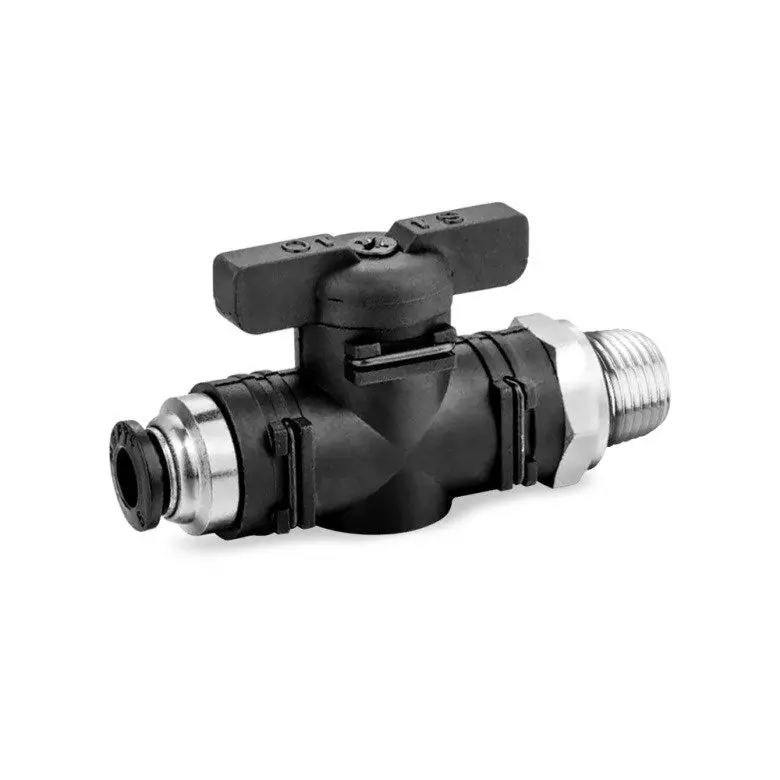 Nuke 1/4 Npt Petcock Ball Valve To 8Mm Hose (Order In) 1