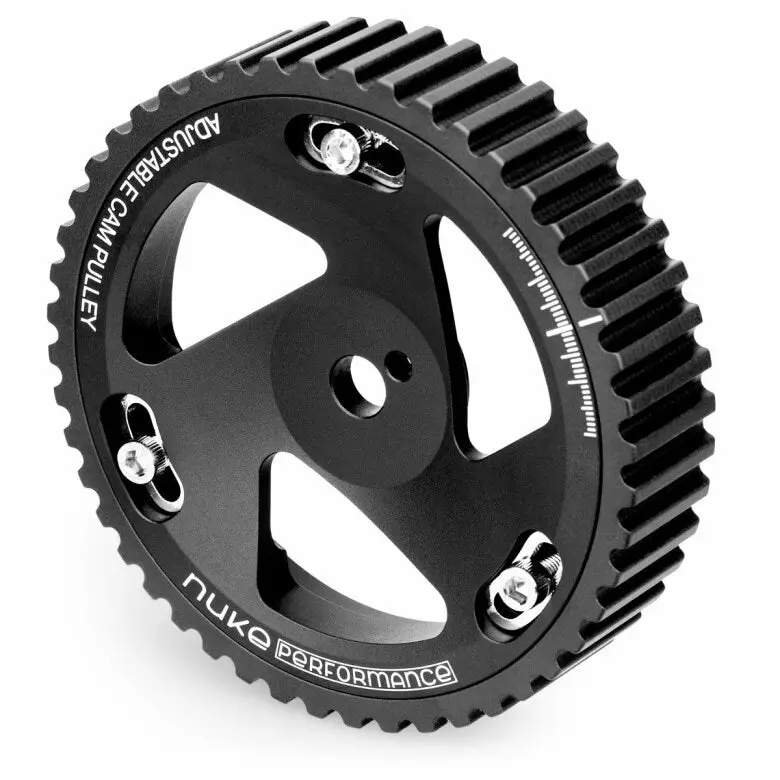 Nuke Adjustable Cam Pulley For Mitsubishi 4G63 / Evo 1-8 (Order In) 1