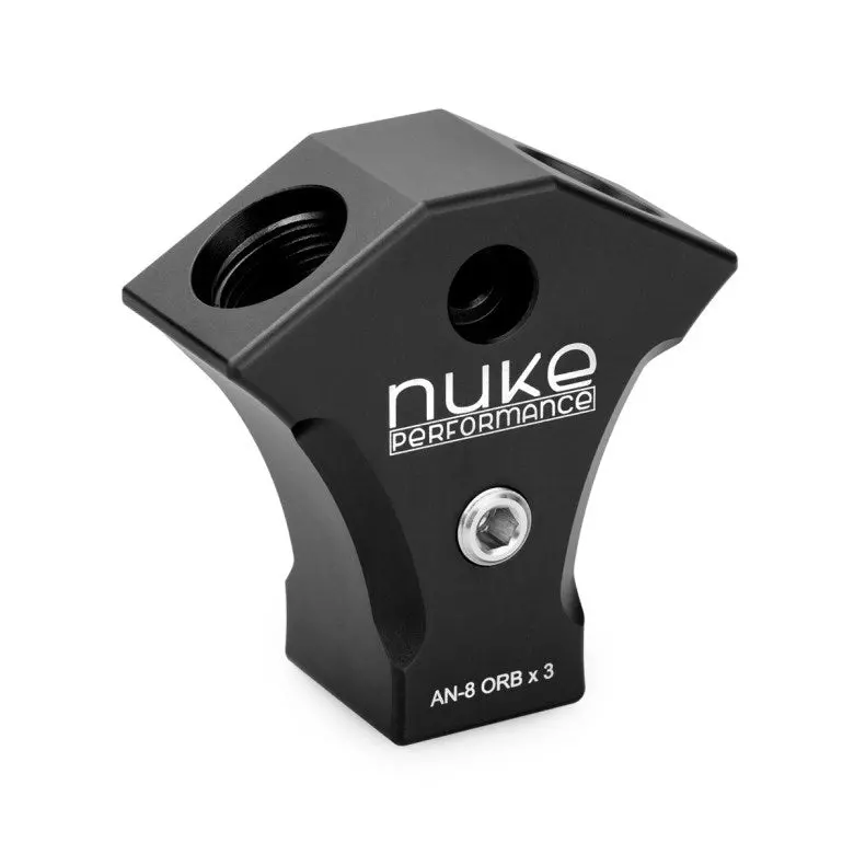 Nuke Y-Block Adapter Fitting, An-8 Orb (3X) (Order In) 1