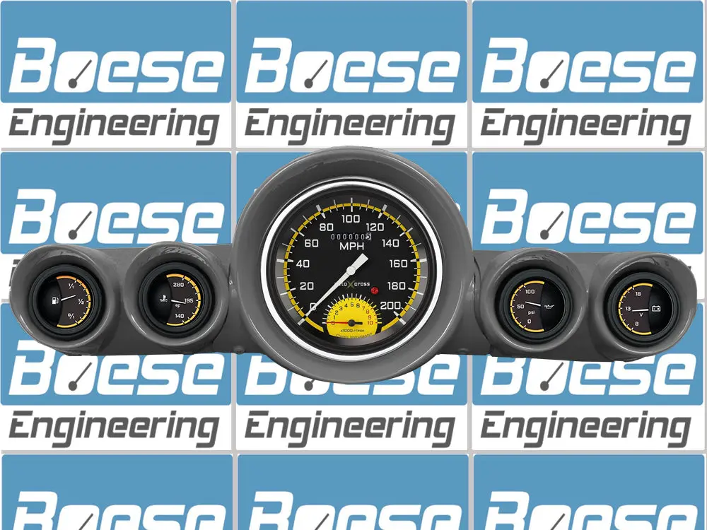Boese Engineering 1959-1960 Chevy Impala/El Camino Classic Instruments Gauge Panels 1