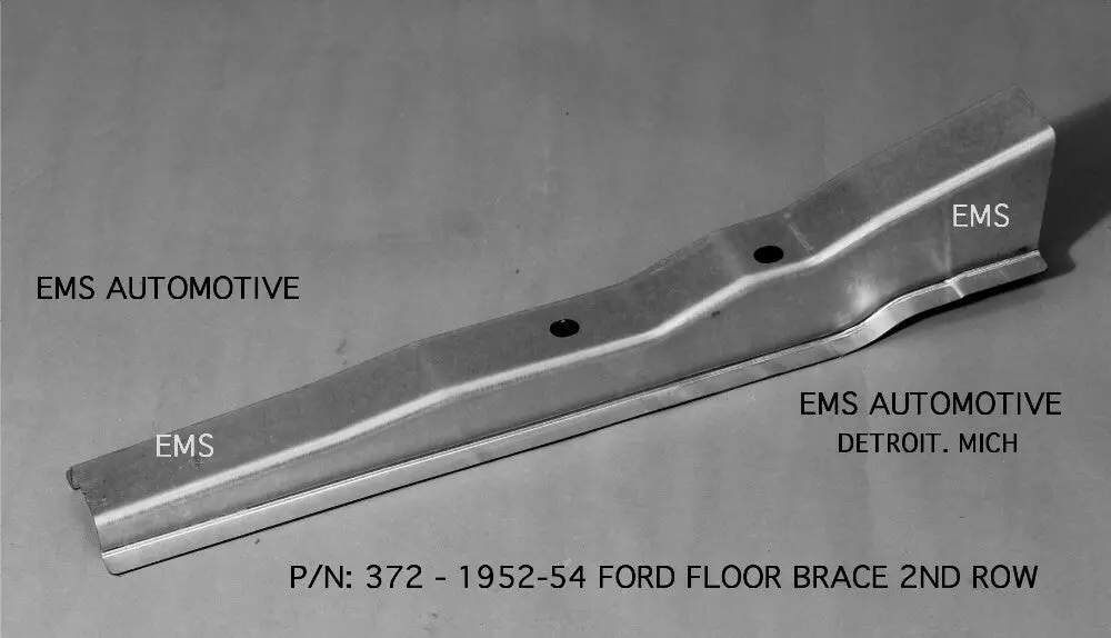 1952-54 Ford And Mercury Car Floor Brace 2Nd Row 1