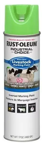 Flrsnt Green, Livestock Marking Paint, 17 Oz 1