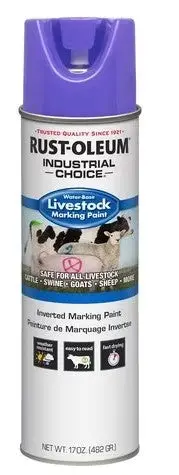 Flrsnt Purple, Livestock Marking Paint, 17 Oz 1