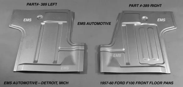 1957-60 Ford F100 Truck Floor Pan 1