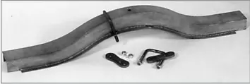 Posies Ford Model A Rear Crossmember With U-Bolt Kit 1