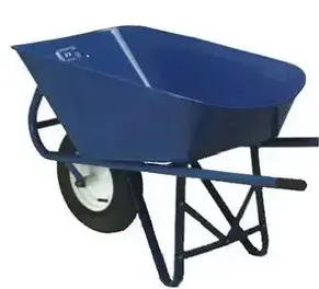 6 Cu. Ft. Heavy Duty All Steel Const. Whe 1